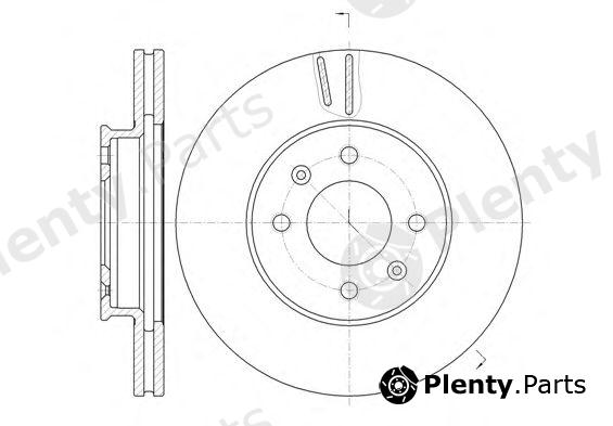  REMSA part 61023.10 (6102310) Brake Disc
