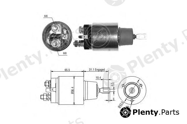  ERA part ZM975 Solenoid Switch, starter