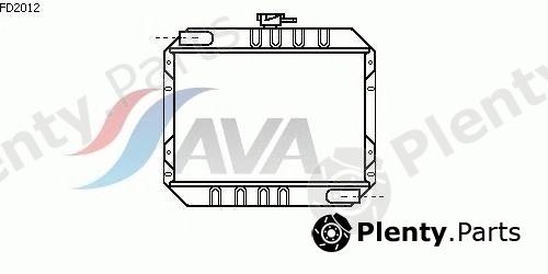  AVA QUALITY COOLING part FD2012 Radiator, engine cooling