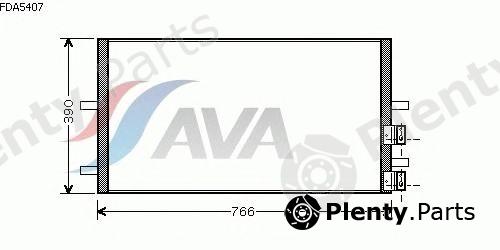  AVA QUALITY COOLING part FDA5407 Condenser, air conditioning