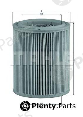  MAHLE ORIGINAL part LX297 Air Filter