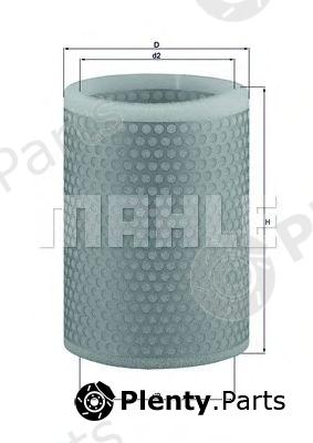  MAHLE ORIGINAL part LX136 Air Filter