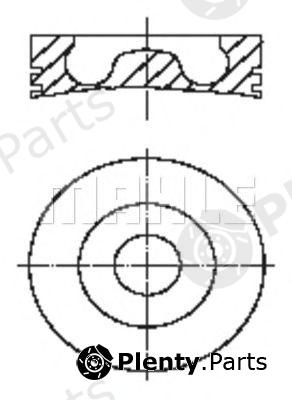  MAHLE ORIGINAL part 0150401 Piston