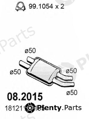  ASSO part 08.2015 (082015) Front Silencer