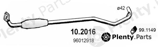  ASSO part 10.2016 (102016) Front Silencer