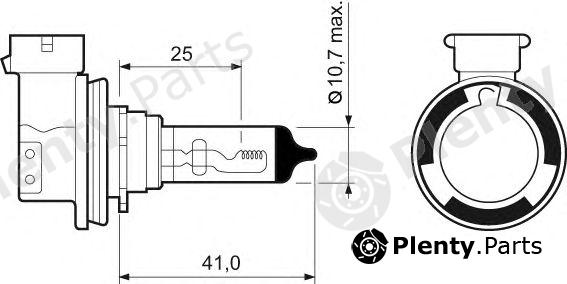  VALEO part 032525 Bulb, daytime running light