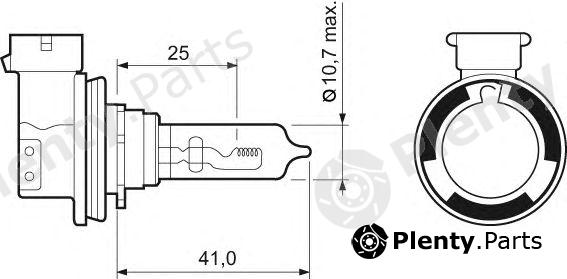  VALEO part 032011 Bulb, headlight