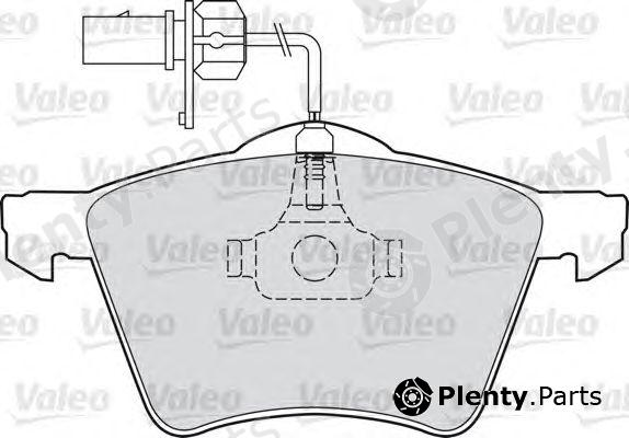  VALEO part 598858 Brake Pad Set, disc brake