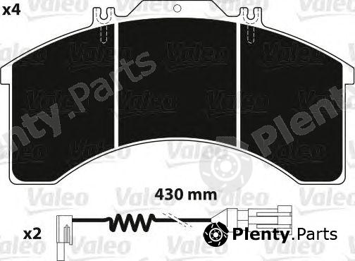  VALEO part 882237 Brake Pad Set, disc brake