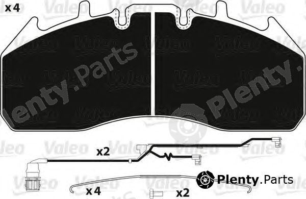  VALEO part 882245 Brake Pad Set, disc brake