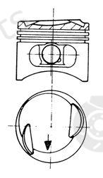  KOLBENSCHMIDT part 90102600 Piston