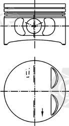  KOLBENSCHMIDT part 91504720 Piston