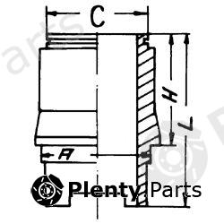  KOLBENSCHMIDT part 89168110 Cylinder Sleeve