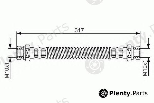  BOSCH part 1987476539 Brake Hose