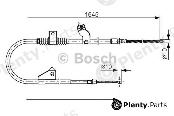  BOSCH part 1987482275 Cable, parking brake