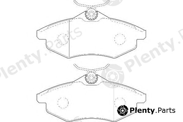  WAGNER part WBP23407A Brake Pad Set, disc brake