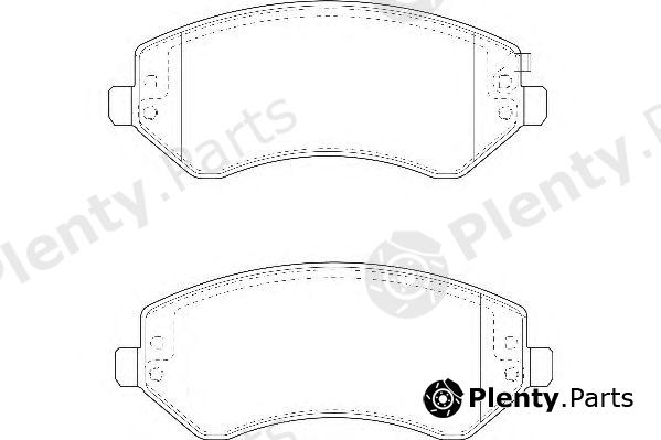  WAGNER part WBP23638A Brake Pad Set, disc brake