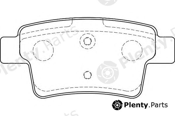  WAGNER part WBP24540A Brake Pad Set, disc brake