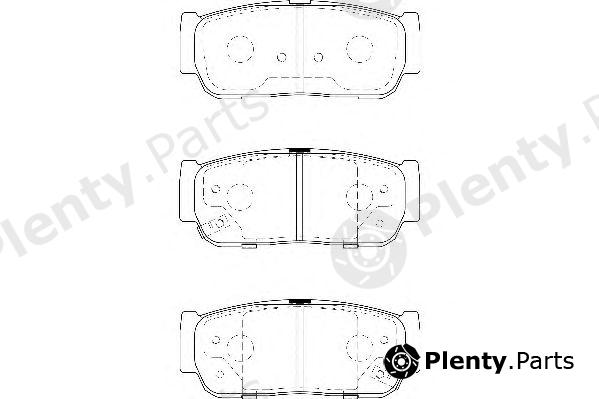  WAGNER part WBP23545A Brake Pad Set, disc brake