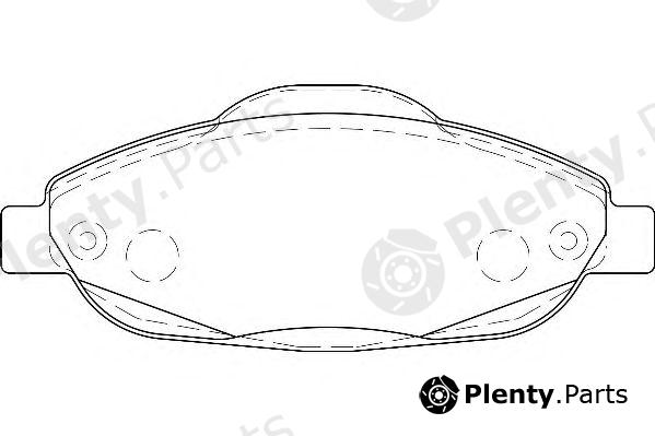  WAGNER part WBP24660A Brake Pad Set, disc brake