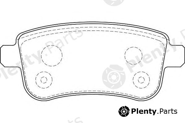  WAGNER part WBP24820A Brake Pad Set, disc brake