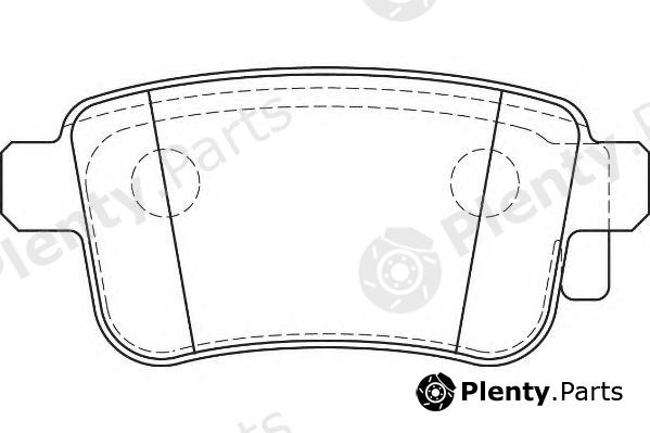  WAGNER part WBP24692A Brake Pad Set, disc brake