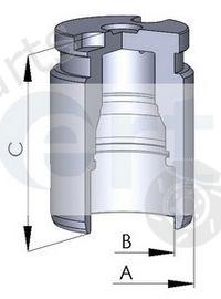  ERT part 150400-C (150400C) Piston, brake caliper