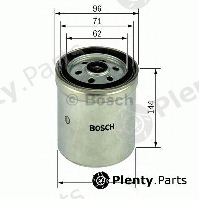  BOSCH part F026402037 Fuel filter