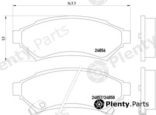  TEXTAR part 2485601 Brake Pad Set, disc brake