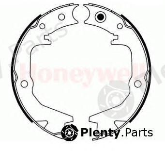  JURID part 362435J Brake Shoe Set, parking brake