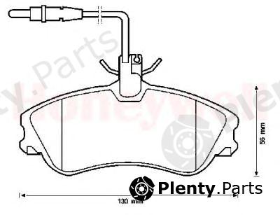  BENDIX part 571919B Brake Pad Set, disc brake