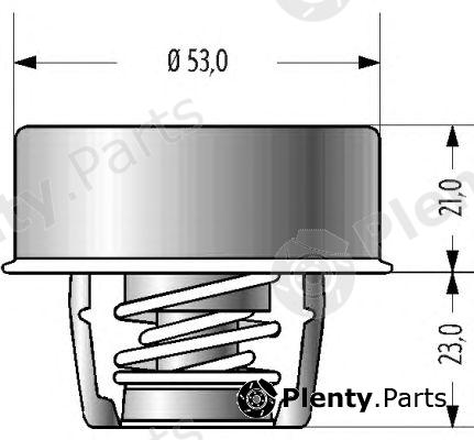  QUINTON HAZELL part QTH323 Thermostat, coolant
