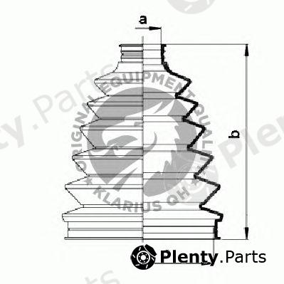  QUINTON HAZELL part QJB862 Bellow Set, drive shaft