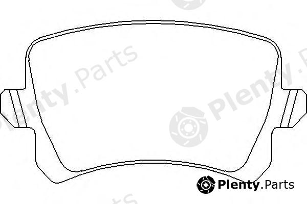  BREMBO part P85109 Brake Pad Set, disc brake