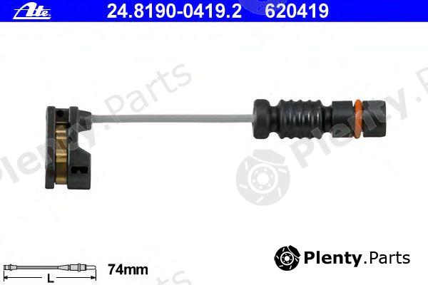  ATE part 24.8190-0419.2 (24819004192) Warning Contact, brake pad wear