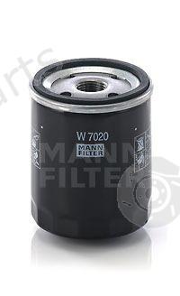  MANN-FILTER part W7020 Oil Filter