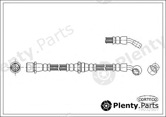  CORTECO part 19032507 Brake Hose
