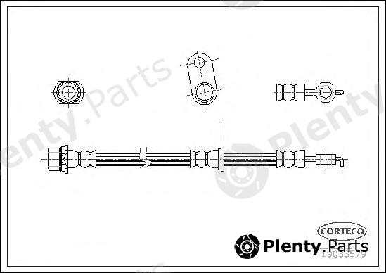  CORTECO part 19033579 Brake Hose