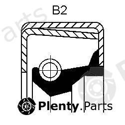  CORTECO part 01003273B Shaft Seal, manual transmission