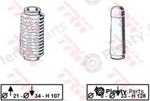  TRW part JBE112 Bellow Set, steering