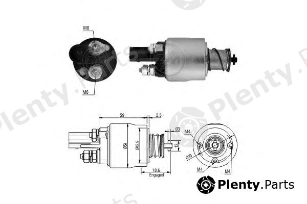  ERA part ZM1498 Solenoid Switch, starter