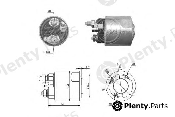  ERA part ZM2495 Solenoid Switch, starter