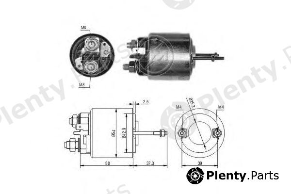  ERA part ZM597 Solenoid Switch, starter