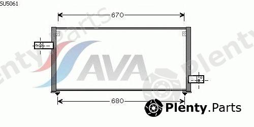  AVA QUALITY COOLING part SU5061 Condenser, air conditioning