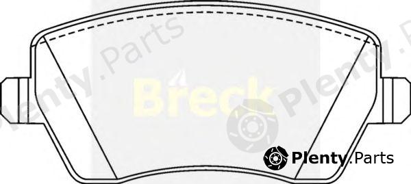  BRECK part 239730070200 Brake Pad Set, disc brake
