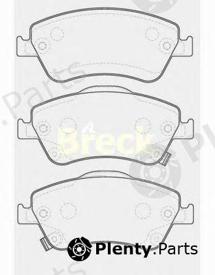  BRECK part 241220070110 Brake Pad Set, disc brake