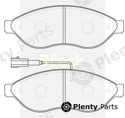 BRECK part 244680070310 Brake Pad Set, disc brake