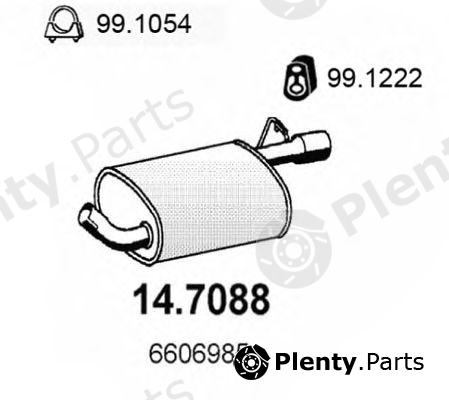  ASSO part 14.7088 (147088) End Silencer