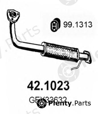  ASSO part 42.1023 (421023) Exhaust Pipe