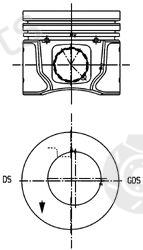  KOLBENSCHMIDT part 99963600 Piston